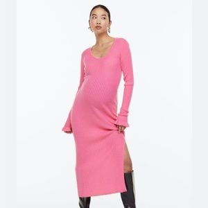 H&M Mama Rib Knit Maternity Dress